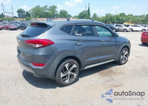 2017 Hyundai Tucson Limited from USA, damaged, VIN KM8J33A21HU520852